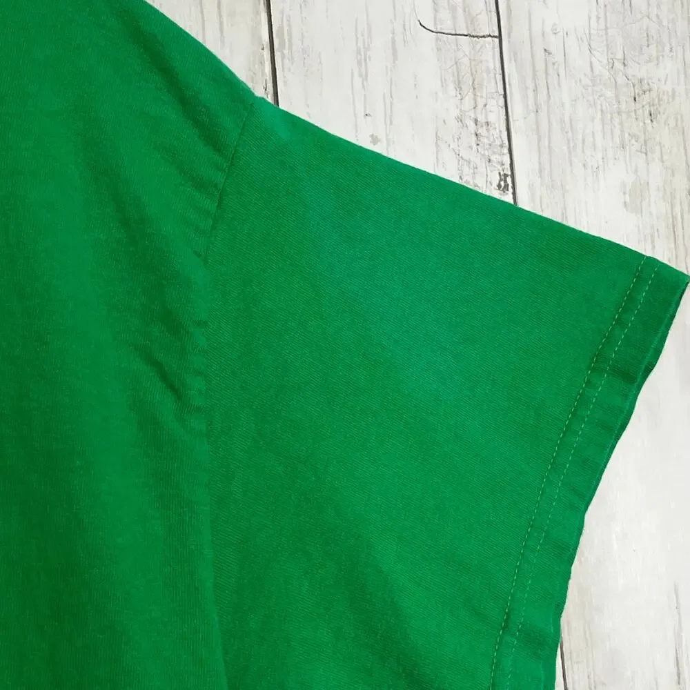 Bike Week Daytona Beach 2022 Green Short Sleeve Leprechaun Clover T-Shirt - Picture 3 of 9